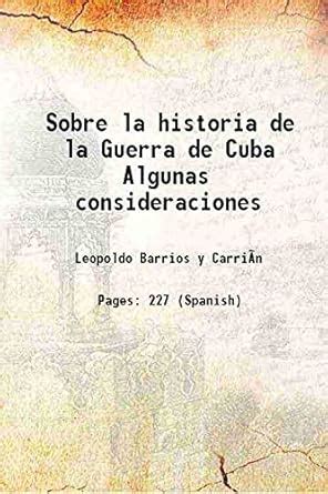 Amazon.in: Buy Sobre la historia de la Guerra de Cuba Algunas ...
