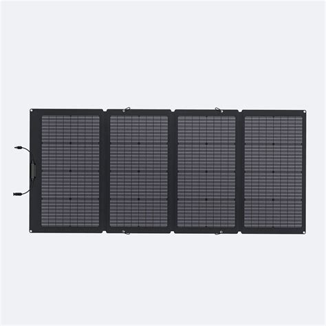 EcoFlow 220W Bifacial Portable Solar Panel outlet store - Outdoor ...