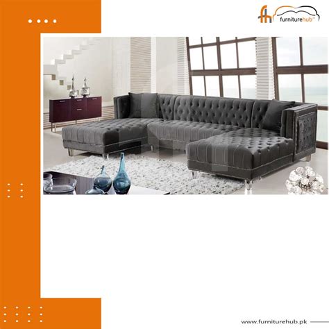 FH-7378 Paradise L-Shape Sofa - furniturehub.pk