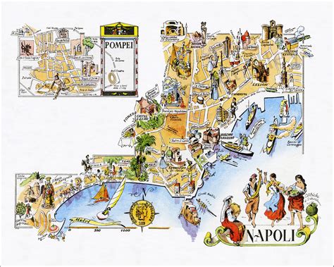 Pompeii Naples Italy Map Pdf