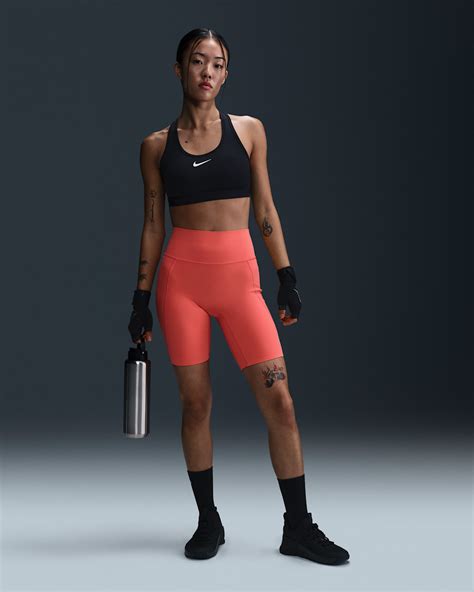 Nike Universa Women's High-Waisted 20.5cm (approx.) Biker Shorts with ...