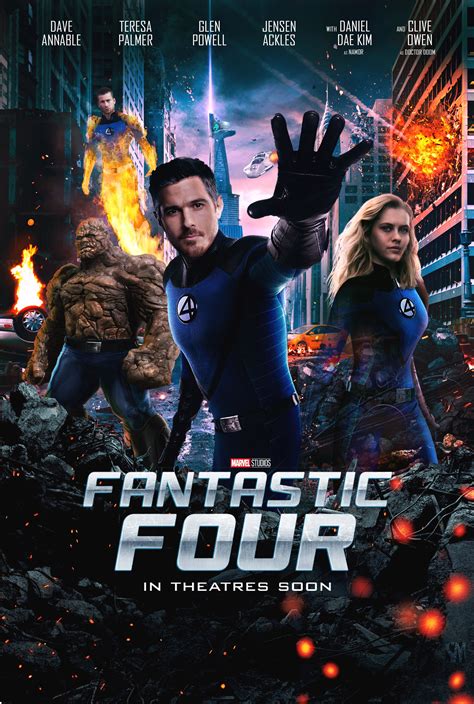 Fantastic Four MCU Poster | Marvel movie posters, Fantastic four ...