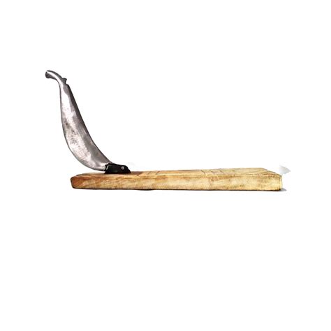 Believe in Quality Iron Blade boti Vegetable Cutter with Wooden Board ...