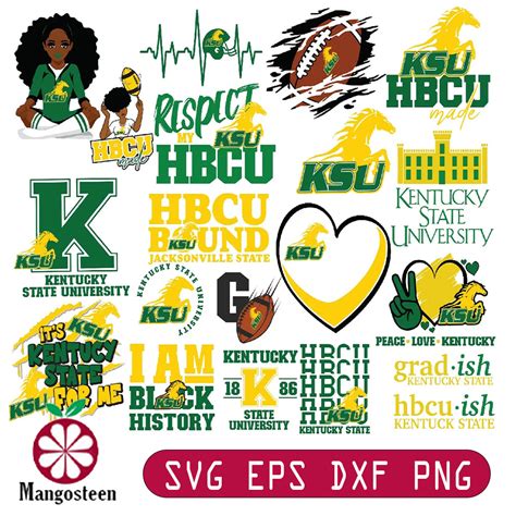 Kentucky State Svg, Hbcu svg, Hbcu Teams svg, Hbcu Football | Inspire ...