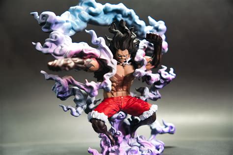 3D Printed and Painted Luffy in Gear 4th Snakeman : r/OnePiece
