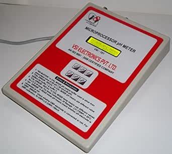VSI Microprocessor pH/mV/Temp. Meter with 3 Point Calibration (VSI-101 ...
