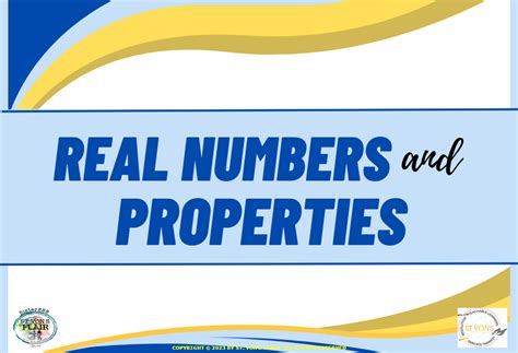 Image result for Real Numbers Properties