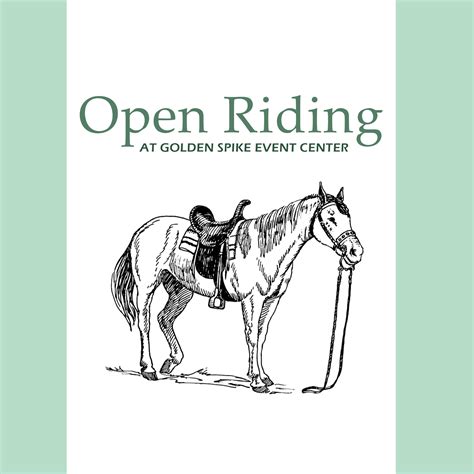 Open Riding | Golden Spike