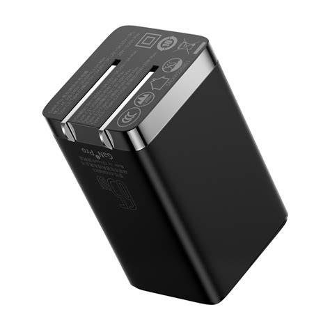 Bộ sạc nhanh Baseus Gan5 Pro 65W 2C + U kèm cáp C to C 100W - Baseus ...