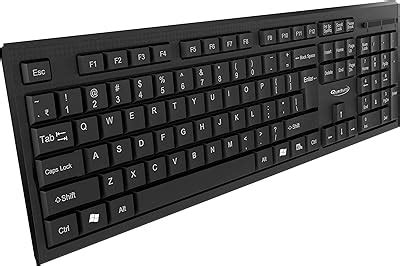 Amazon.in: Buy Quantum QHM-7406 Full-Sized Keyboard with (₹) Rupee ...