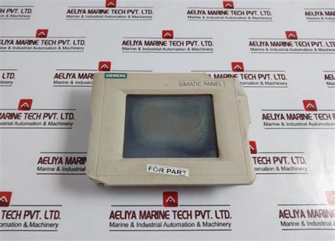 Siemens Tp 170A Simatic Touch Control Panel Dc 24V/240Ma 24Vdc 0V (Not ...
