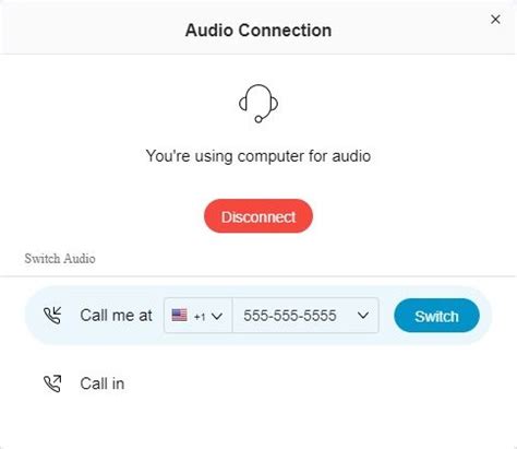 Image result for Audio Connection WebEx