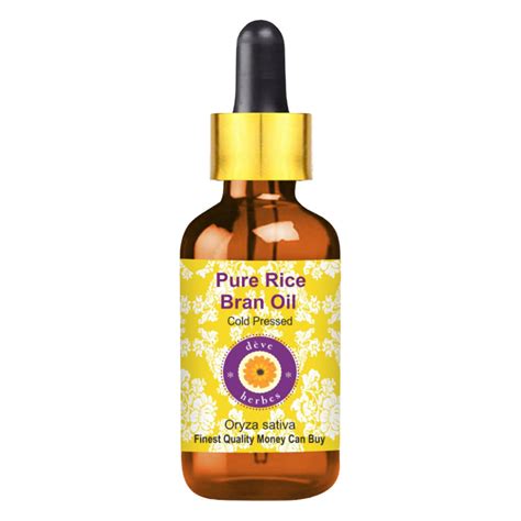 Buy Deve Herbes Pure Rice Bran Oil (Oryza sativa) - Moisturizing ...