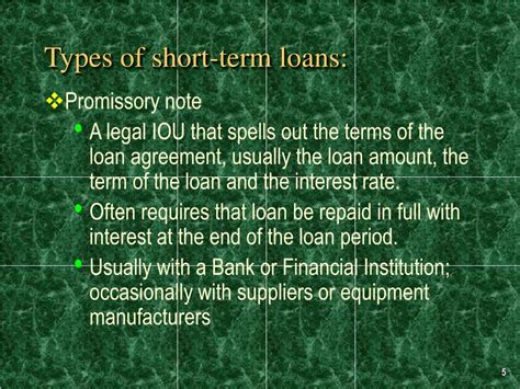 Short-Term Financing 的图像结果