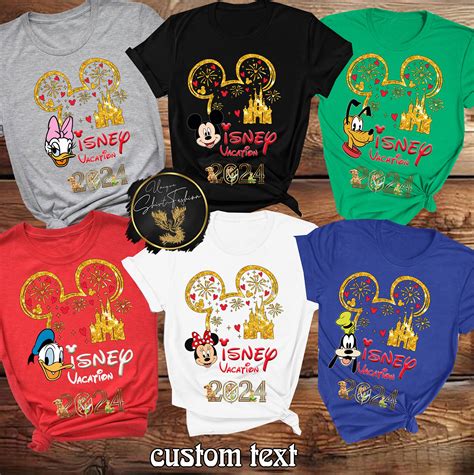 Mickey and Friends Vacation Shirts disney Family Shirts - Etsy