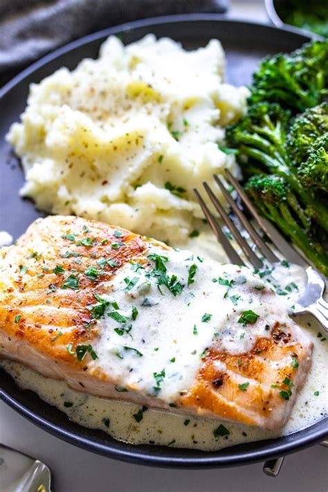 Creamy garlic butter salmon – Artofit