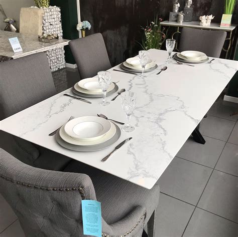 Quartz Topped Dining Table at James Beau blog