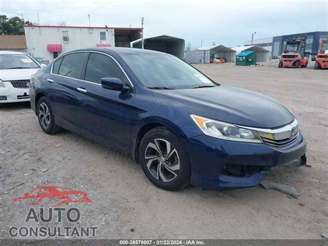 2016 Honda Accord LX Gasoline - 1HGCR2F39GA146676