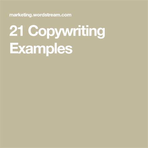 Copywriting Examples 的图像结果