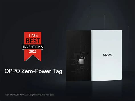 OPPO Zero-Power Tag na Lista das Melhores Invenções de 2023 da revista ...