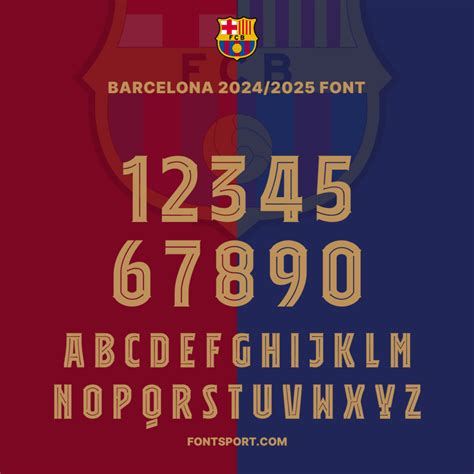 LA Liga - FONT SPORT | Download Fonts for Football Jersey Top League Teams