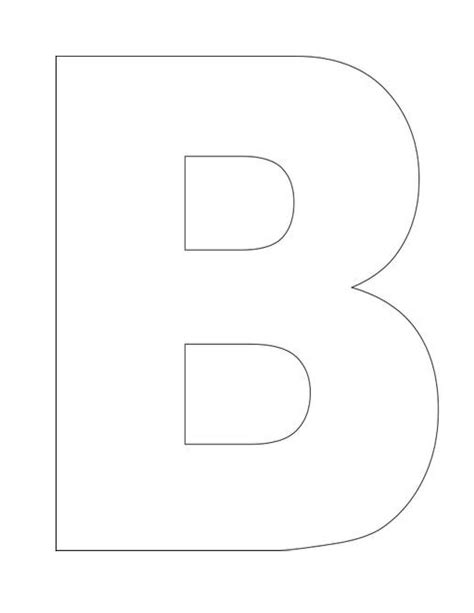 Letter B Printable
