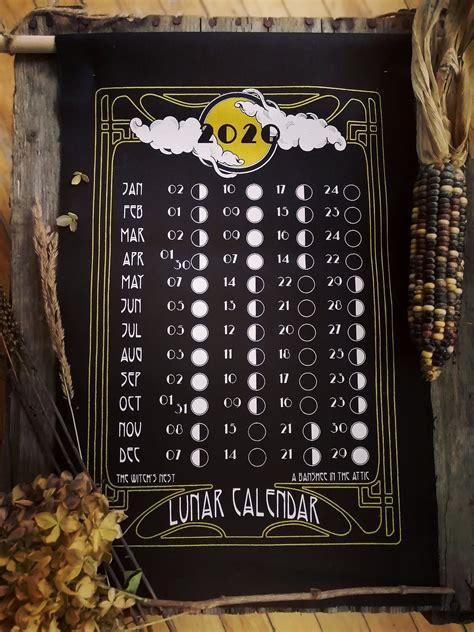 Banshee Moon Calendar