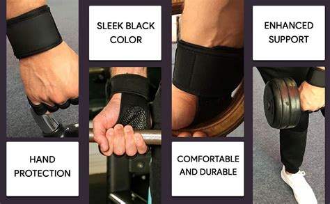 Buy BROGBUS Neoprene Weight Lifting Workout Gym Gloves With Wrist ...