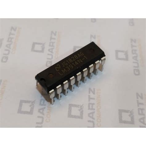 LM3914 Dot/Matrix Display Driver - Buy LM3914 IC Online at ...