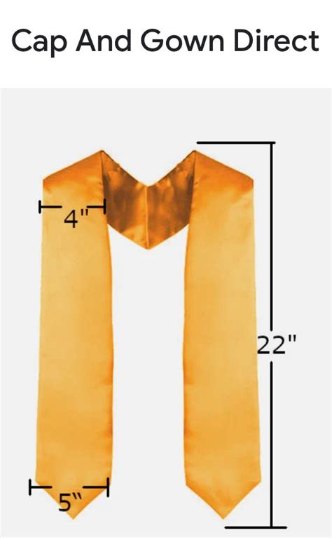 Image result for DIY Graduation Stole Pattern