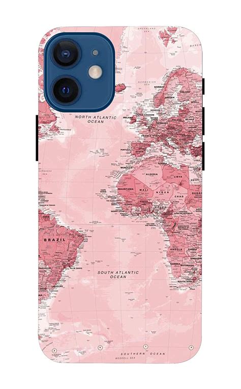 RAGY Printed Colorful World Map, Tour, Travel Designer Back Case Cover ...