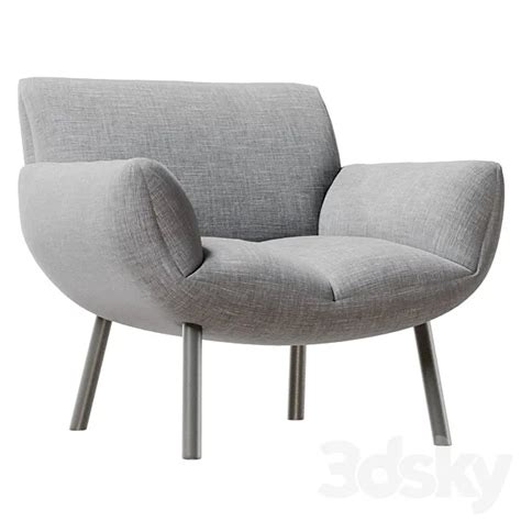 Pil Armchair 3ds Max – 3DSky Model Free