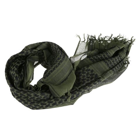 Buy Slolvedi Men's Cotton Checked Army Military Tactical Arab Shemagh ...
