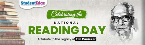 Celebrating the National Reading Day: A Tribute to the Legacy of P.N ...