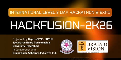 International Level 2 days Hackathon & Expo, Jawaharlal Nehru ...