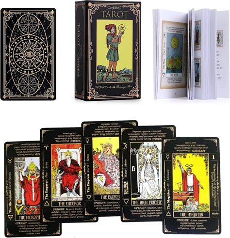 MAKABEE Original Tarot Card Game Set With Guide, Deck: A 78-Card Deck ...