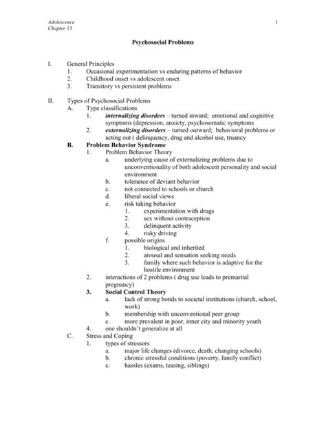 Image result for Examples of Psychosocial Problems