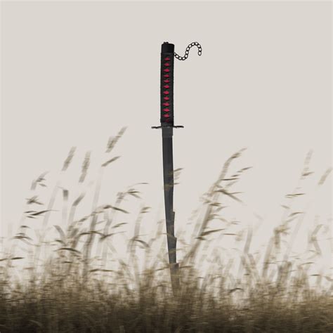 Tensa Zangetsu Katana Replica – 75 cm Anime Sword Prop for Cosplay & D