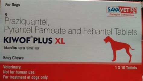 Savavet Kiwof Plus XL Large Dogs Dewormers