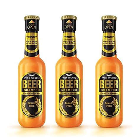 Park Avenue Damage Free Beer Shampoo: Pack of 3, 180 – iKonbi