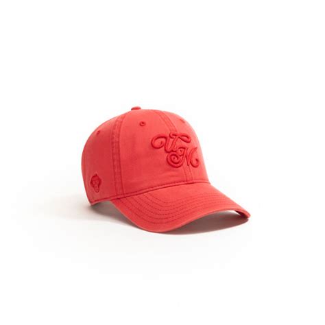 Urban Monkey Flamin’ Hot Dad Cap – Red Cotton with Raised Embroidery ...