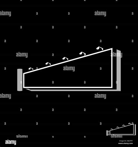 Simple and unique letter or word on 3D billboard with light image ...