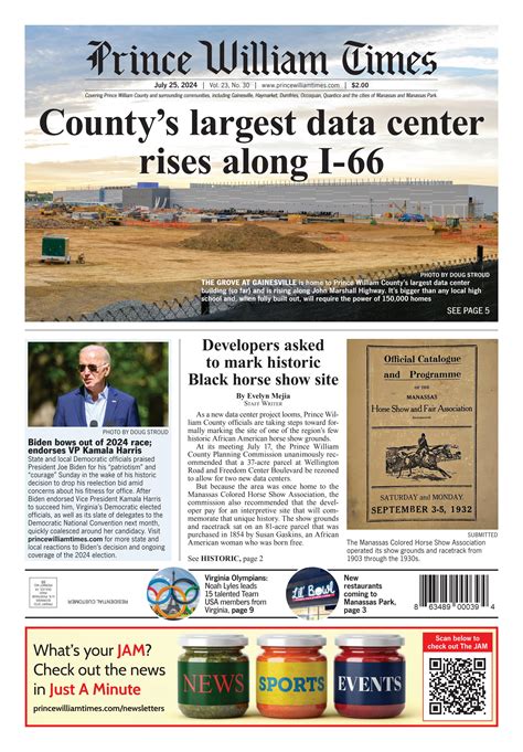 Prince William Times 07/25/2024 by Fauquier Times (52 issues) & Prince ...
