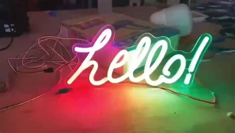 魏云 on LinkedIn: "hello" neon sign.