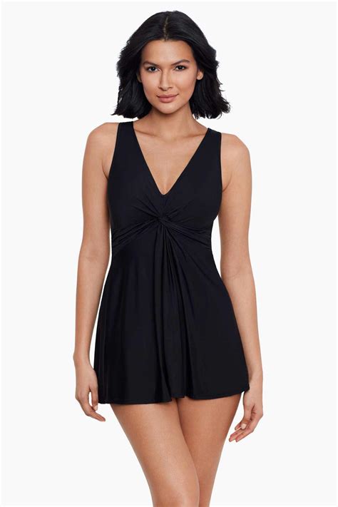 Miraclesuit Must Haves Marais One Piece Swim Dress
