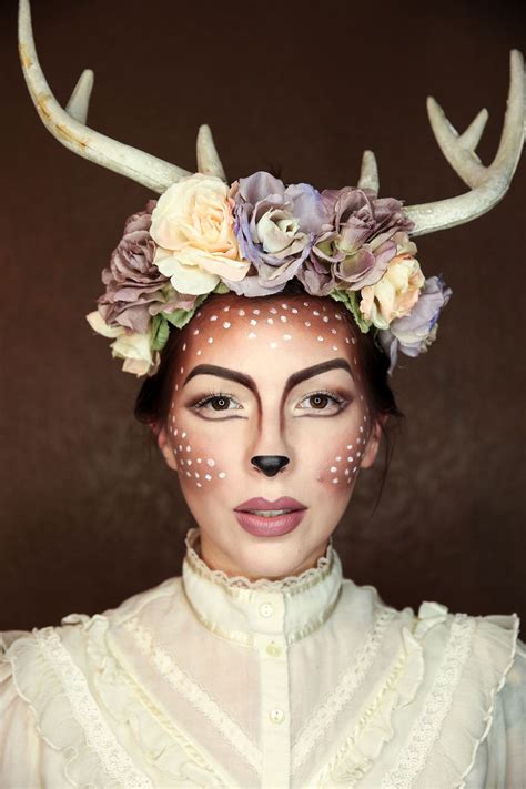 deer costume makeup easy