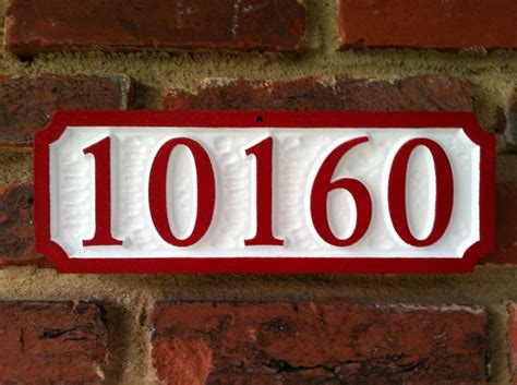 Custom Street Address Plaque / House number Plaque