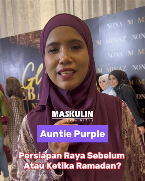 Pendapat Auntie Purple Mengenai Baju Raya Lelaki - Maskulin