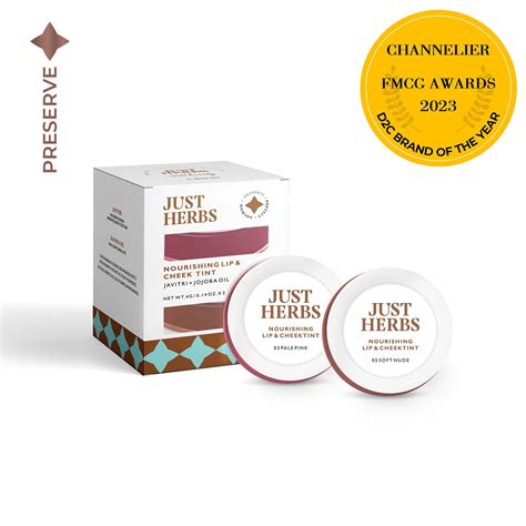 Just Herbs Nourishing Lip & Cheek Tint Online - Blush Tint In India