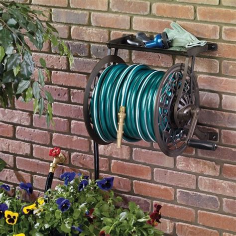 Wall Mount Garden Hose Reel Lowes | Fasci Garden